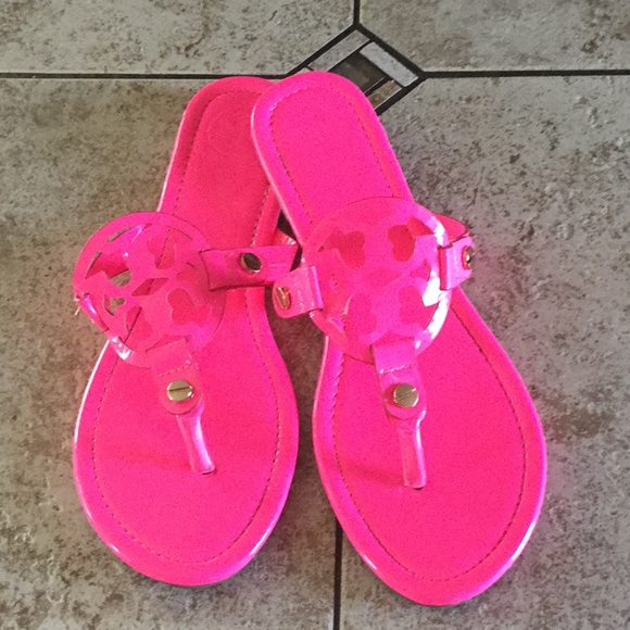 hot pink sandals